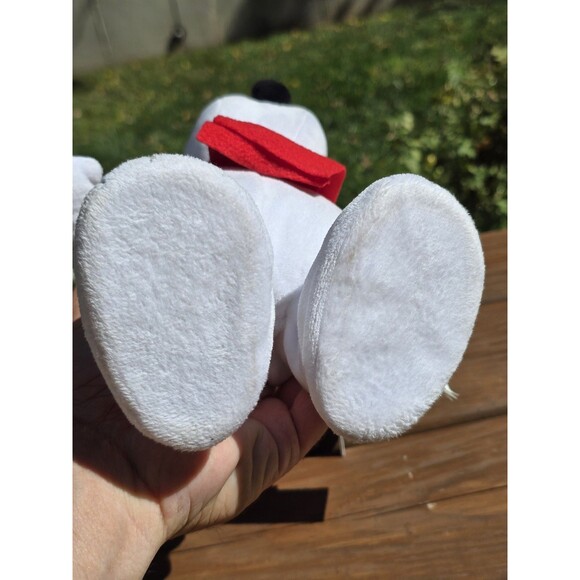 Snoopy Gemmy  Christmas Santa Hat  12" Side Stepper Music Peanuts Theme Tested - Picture 9 of 9